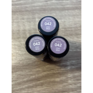 Revlon Super Lustrous Lipstick Creme Long Lasting 042 Lilac Mist 0.15 oz x 3